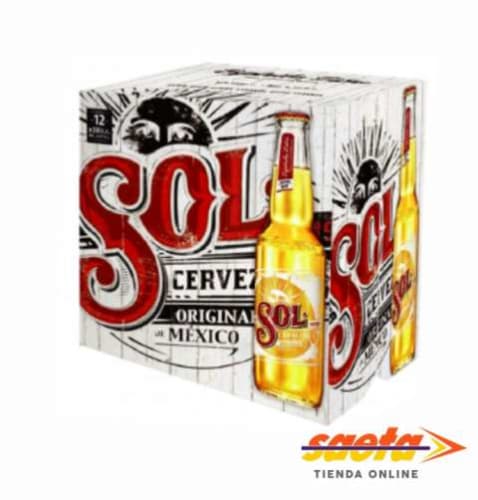 Cerveza Sol 650cc 12 unidades