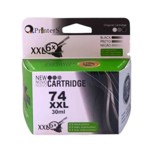 Cartucho compatible XL Printers 74 negro