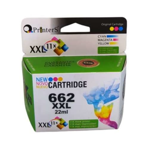 Cartucho compatible XL Printers 662 color