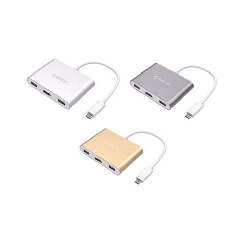 Adaptador hub usb-C a usb 3.0 + carga a-HUBC51 - Imagen 1