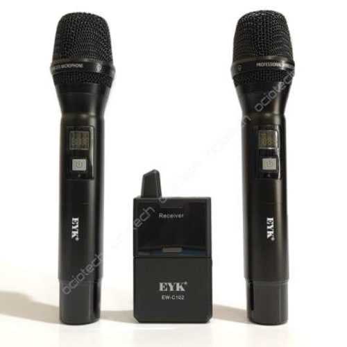 EYK Dual Handheld Wireless Microphone