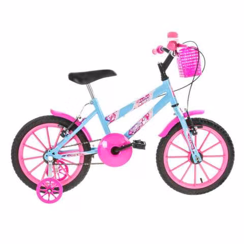 Bicicleta aro 16" kids ultra bikes rosa para ni?as abba - Imagen 2