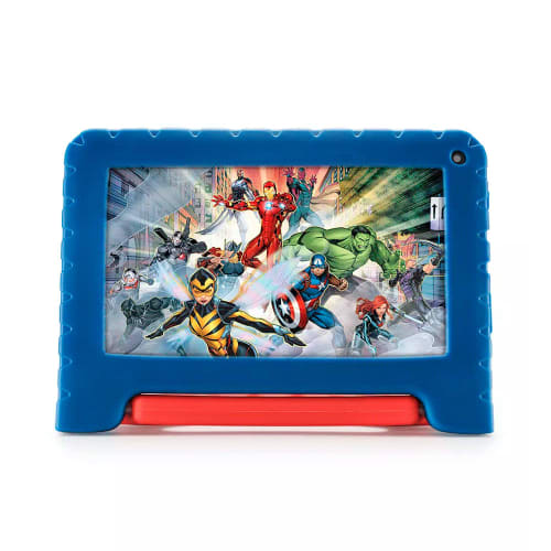 TABLET KID ANDROID MULTILASER NB602 QC/32GB/2G/7%22/WIFI/NEGRO AVENGERS