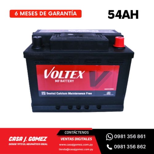 Bateria 12V. 54 AH Marca Voltex &#8211; Made In Korea