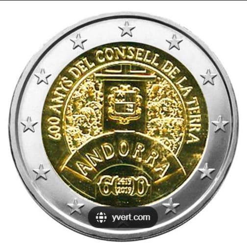 sale of euro coins Coins of Andorra