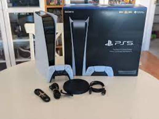PS5 Console and an Additional Dual Sense 5 Controller