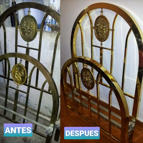 Ofrecemos un proceso profesional de pulido que elimina la pátina no deseada, manchas y corrosión
