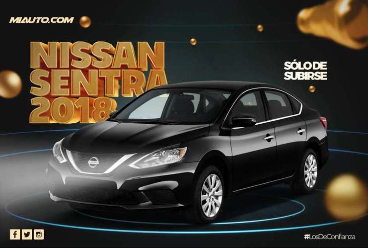 Nissan Sentra 2018 $8999 Full reparado! ID4629
