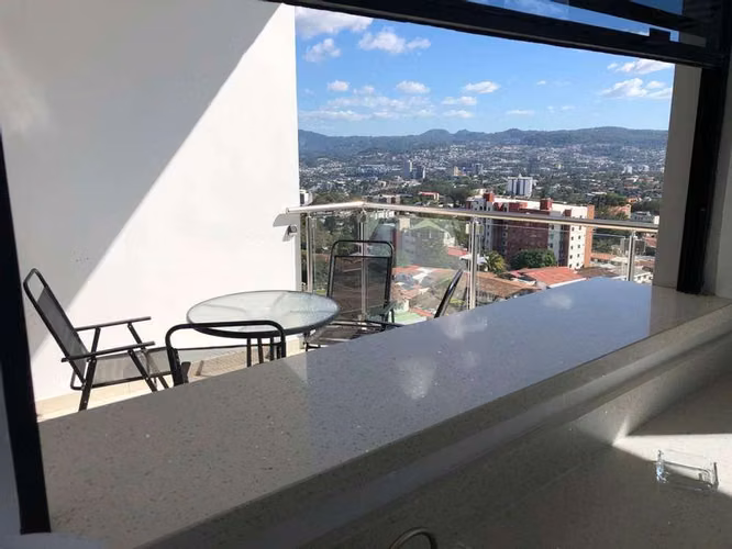 SE ALQUILA APARTAMENTO VISTAS DEL PEDREGAL COLONIA ESCALON, FULL-AMUEBLADO, NUEVO A ESTRENAR, Descripcion: -medida total