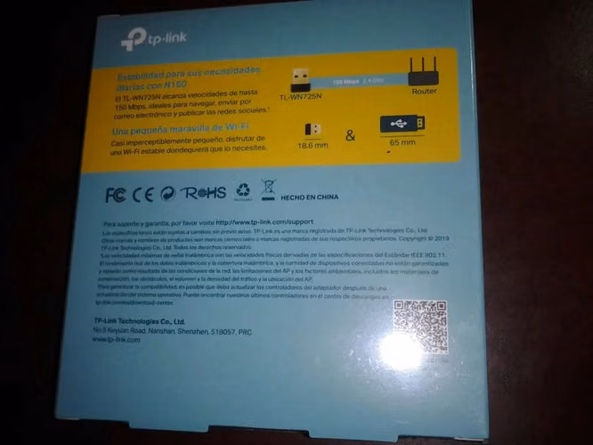 TARJETA WI-FI USB TP-LINK N150