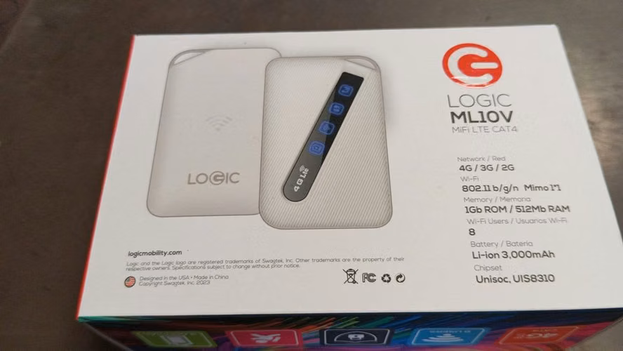 MODEM DE INTERNET PORTÁTIL LOGIC