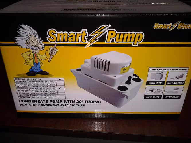 BOMBA DE CONDENSADO 220v SMART ELECTRIC
