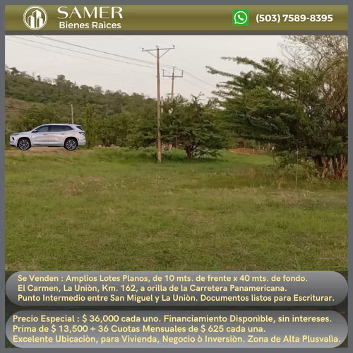 Excelente Oportunidad, Lotes en Venta.