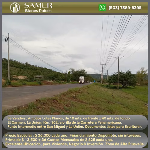 Excelente Oportunidad, Lotes en Venta.