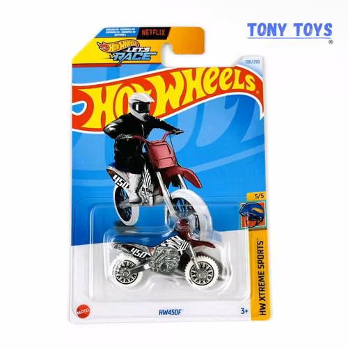 Hot Wheels Motocicleta HW450F.