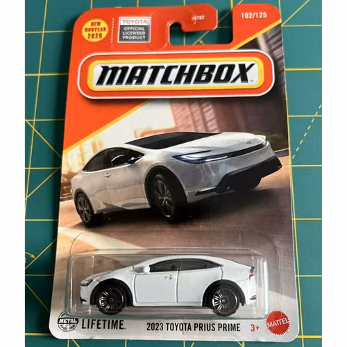 Matchbox 2023 Toyota Prius Prime.