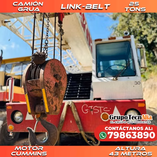 2000 Camión Grúa Link-Belt de 25 Toneladas