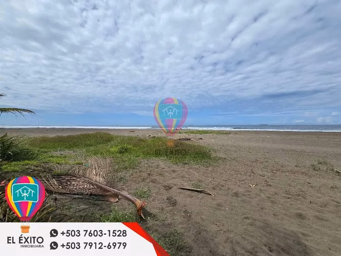 VENDO RANCHO FRENTE AL MAR DE DOS NIVELES EN COSTA AZUL, SONSONATE