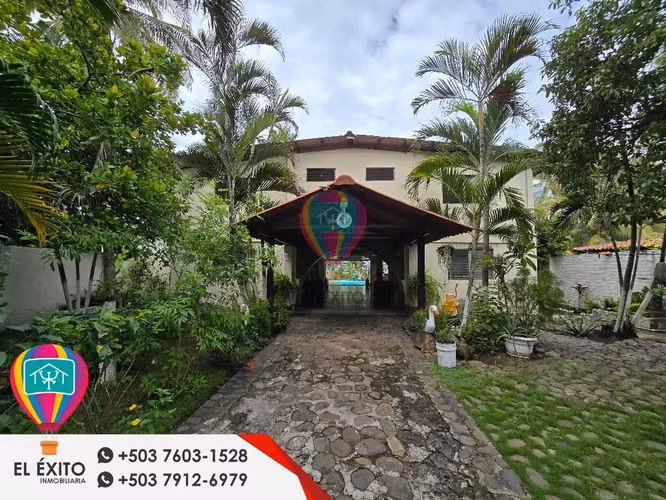 VENDO RANCHO FRENTE AL MAR DE DOS NIVELES EN COSTA AZUL, SONSONATE