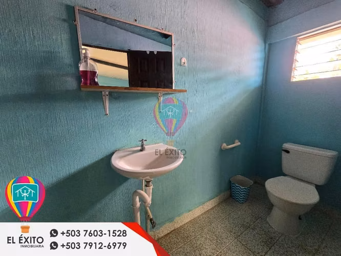 VENDO RANCHO FRENTE AL MAR DE DOS NIVELES EN COSTA AZUL, SONSONATE