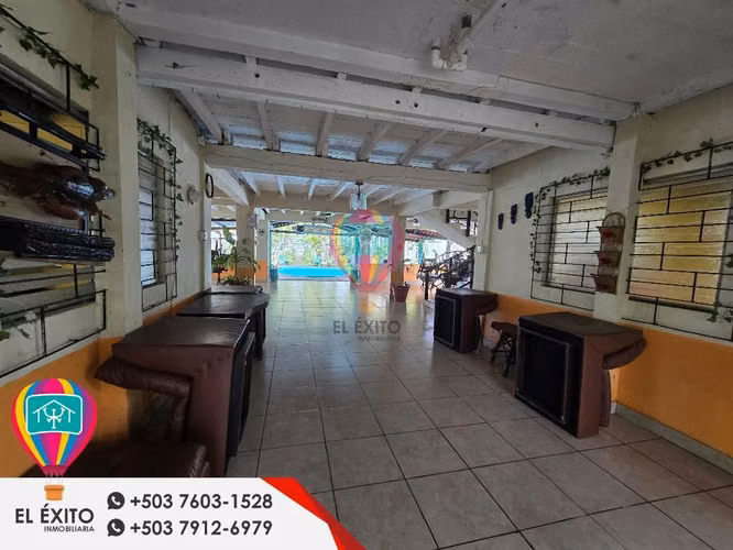 VENDO RANCHO FRENTE AL MAR DE DOS NIVELES EN COSTA AZUL, SONSONATE