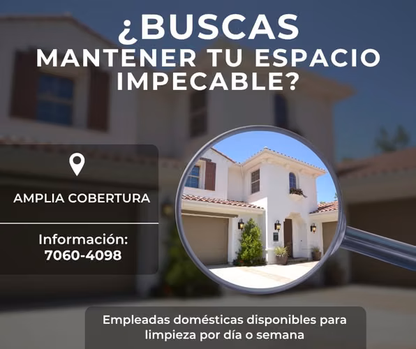 LIMPIEZA POR DIAS O SEMANALES