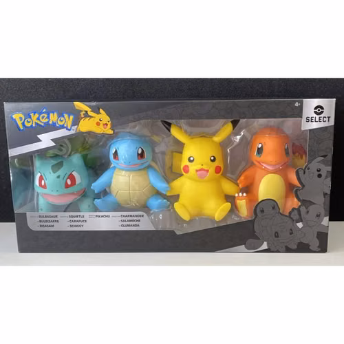 Pokemon Select 4 Pack Vinyl figure Kanto 11cm.