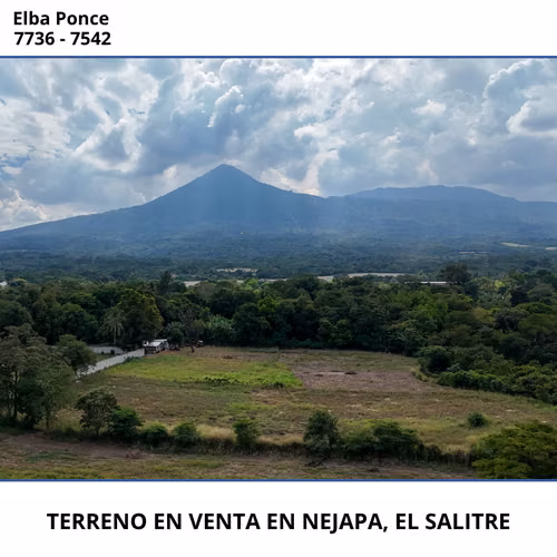 TERRENO INDUSTRIAL EN VENTA EN NEJAPA, EN CALLE VIEJA AL SALITRE Y CARRETERA A QUEZALTEPEQUE
