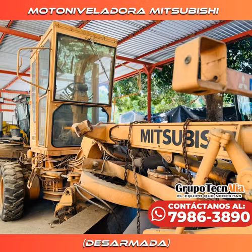 Motoniveladora Mitsubishi MG150 – Año 2005