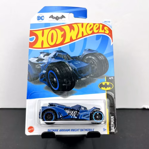 Hot Wheels Batman: Arkham Knight Batmobile Blue.