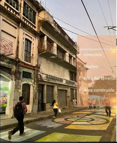 EDIFICIO EN ALQUILER – FARMACIA CENTRAL / Centro Histórico de San Salvador