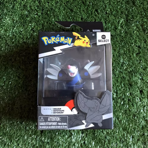 Pokemon Drilbur (Select Figure with Case) 6cm.