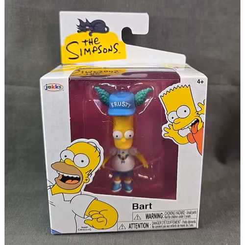 The Simpsons Bart Krusty Hat 7cm. - Imagen 1