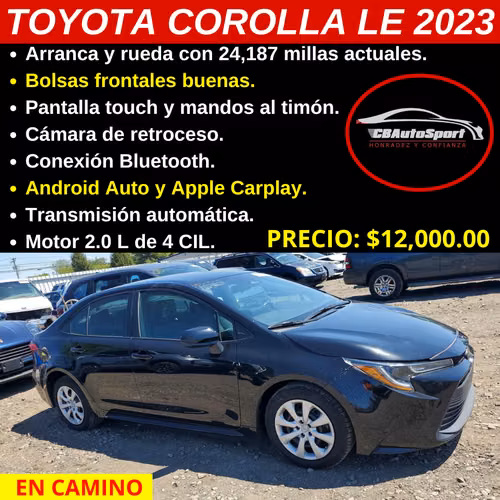 TOYOTA COROLLA LE 2023