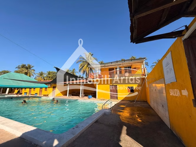 Venta propiedad Hotel en Playa El Cuco, San Miguel