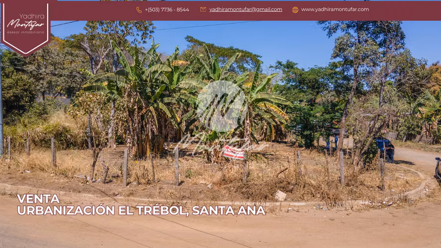 Terreno Urbanización El Trébol Santa Ana en Venta Calle Principal - Imagen 6