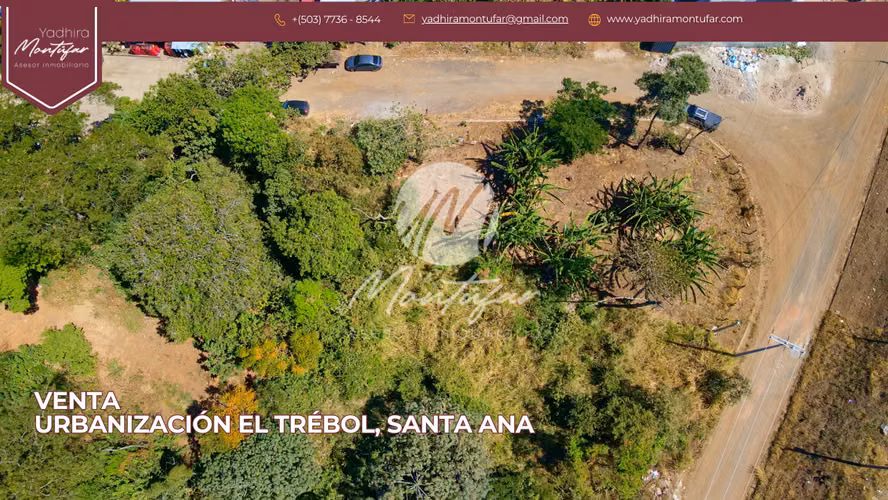 Terreno Urbanización El Trébol Santa Ana en Venta Calle Principal - Imagen 5