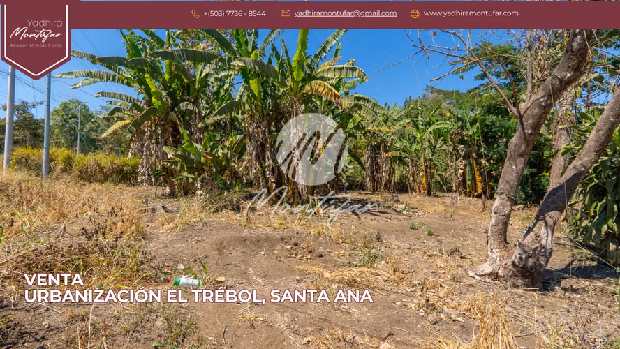Terreno Urbanización El Trébol Santa Ana en Venta Calle Principal - Imagen 8