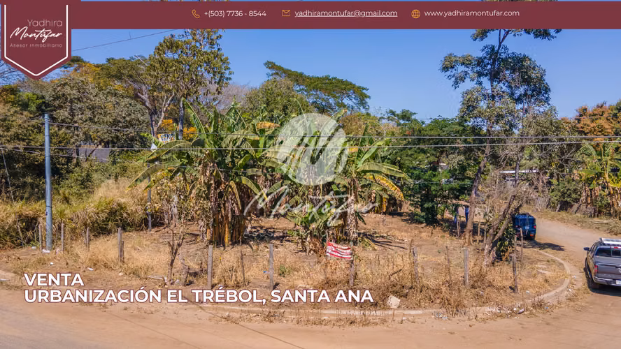 Terreno Urbanización El Trébol Santa Ana en Venta Calle Principal - Imagen 7