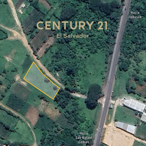 Se vende parcela en Lotificación Andalucía, Ilobasco (lote 5Ñ)