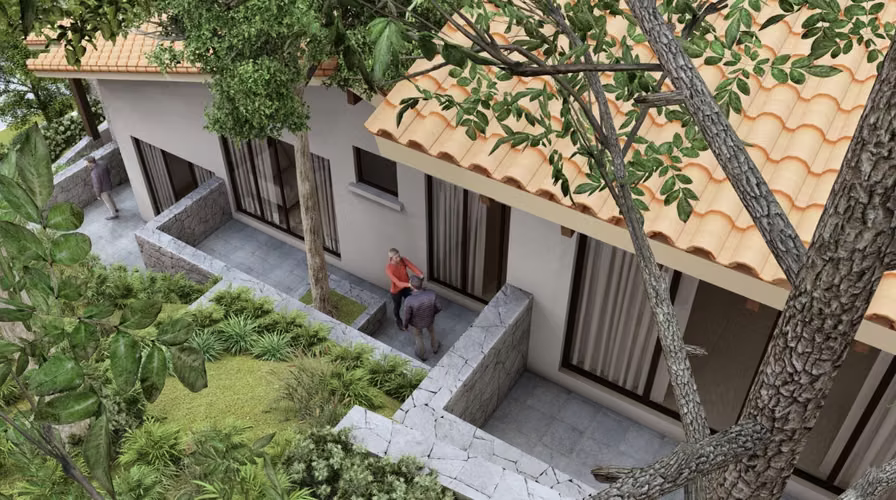 VENTA TERRENO CON VISTA EN RESIDENCIAL VILLA BOSQUE Carretera Pto La Libertad