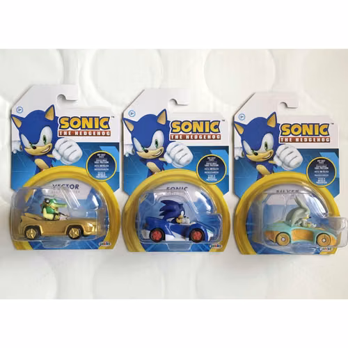 METAL Sonic Die-Cast (Complete Collection) Vehicle Sonic the Hedgehog, Scale 1: 64.