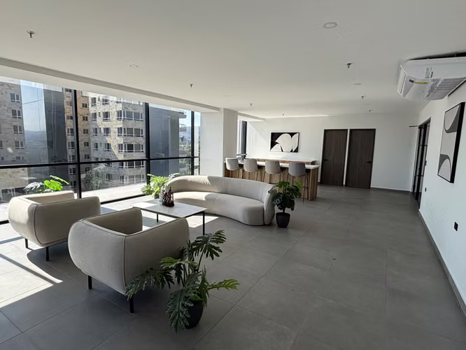 ALQUILER APARTAMENTOS TORRE NEST SAN BENITO DE 1 HABITACION CON LINEA BLANCA - Imagen 2