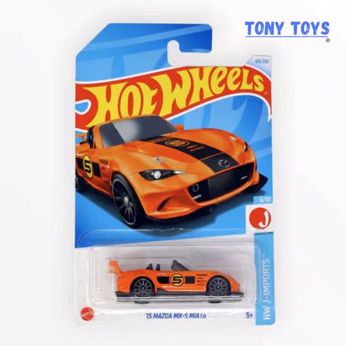 Hot Wheels 15 Mazda MX-5 Miata.