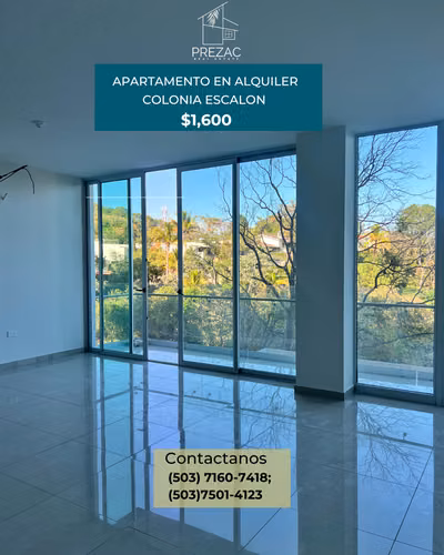 ¡APARTAMENTO EN ALQUILER A ESTRENAR EN COLONIA ESCALÓN!