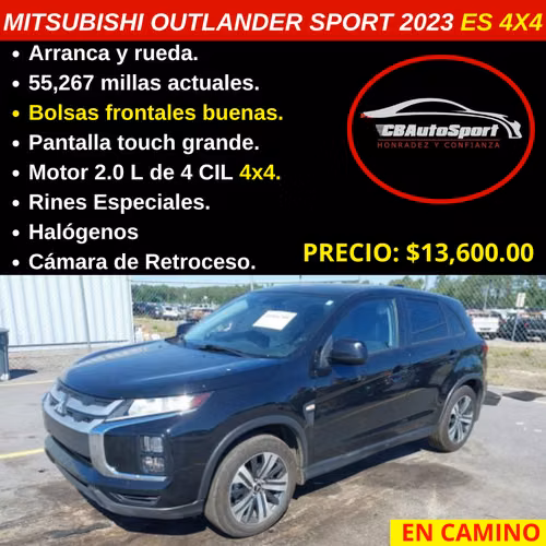MITSUBISHI OUTLANDER SPORT 2023 ES 4X4