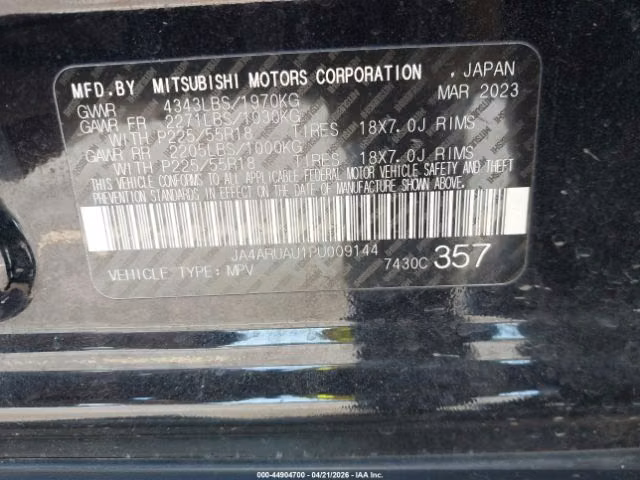 MITSUBISHI OUTLANDER SPORT 2023 ES 4X4