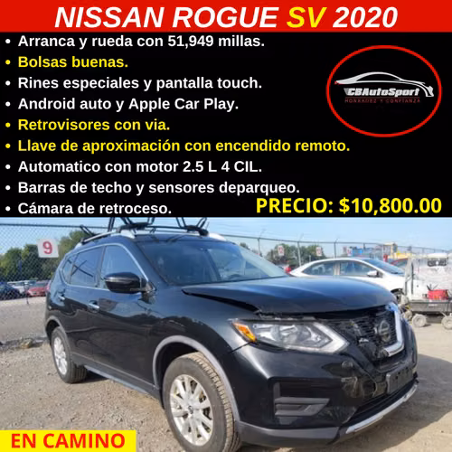 NISSAN ROGUE SV 2020 AWD