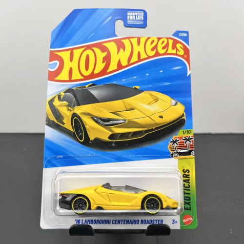 Hot Wheels 16 Lamborghini Centenario Roadster.
