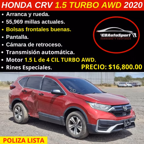 HONDA CRV LX 2020 1.5 TURBO AWD